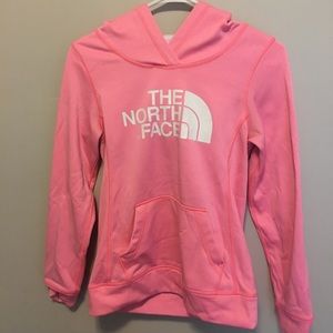 North Face Hot Pink Pullover Hoodie